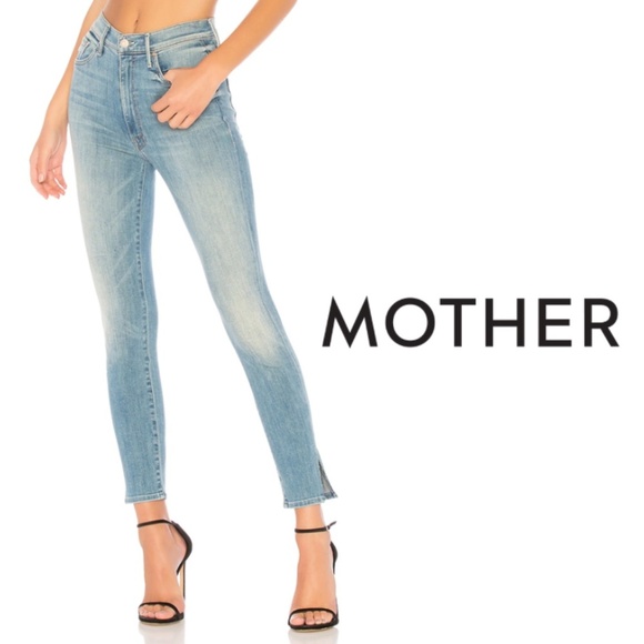 MOTHER The Swooner Ankle Slice Jeans – Lemonade & Lies – Size 28 - Picture 1 of 15